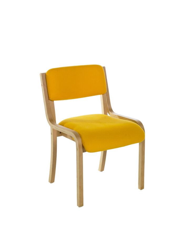 Alliance Spinx Light Beech Conference Side Chair without Arms-0
