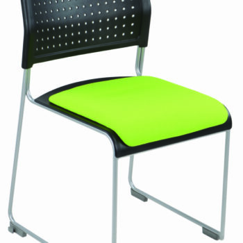 Alliance Public Side Chair with Upholstered Seat (Silver Frame Standard)-0