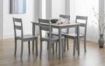 julian bowen Kobe Grey Compact Dining Table-14924