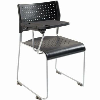 Alliance Public Side Chair with Right Hand Sitting Writing Tablet (Silver Frame Standard)-0