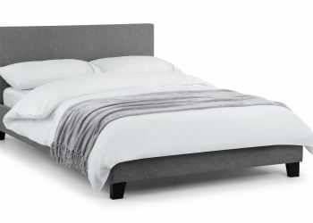 julian bowen fabric Rialto Bed-light grey linen-0