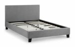 julian bowen fabric Rialto Bed-light grey linen-14874