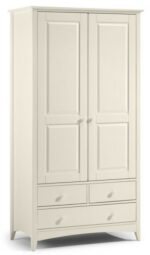 julian bowen Cameo Combination Wardrobe Stone White or Dove Grey-0