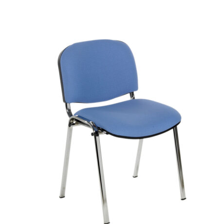 Alliance Flipper Chrome Frame Chair with upholstered seat and back-0