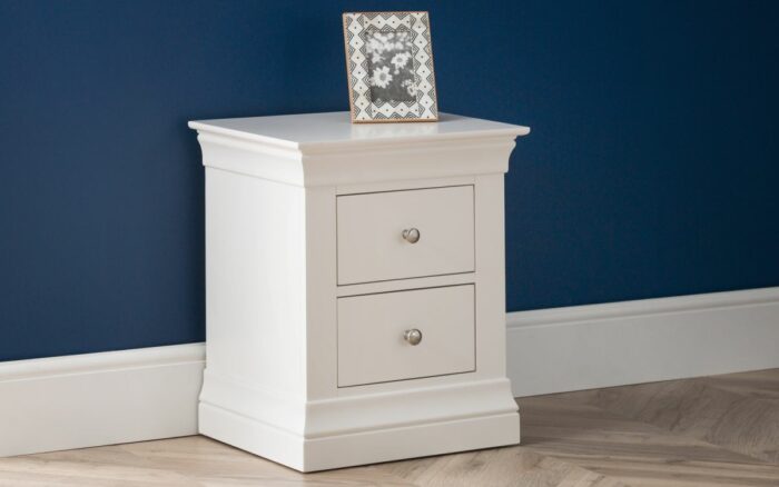 julian bowen Clermont 2 Drawer Bedside-15285
