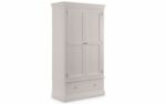 julian bowen Clermont 2 Door 1 Drawer Wardrobe-25421