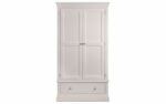 julian bowen Clermont 2 Door 1 Drawer Wardrobe-25423