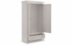 julian bowen Clermont 2 Door 1 Drawer Wardrobe-25422