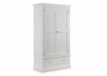 julian bowen Clermont 2 Door 1 Drawer Wardrobe-0