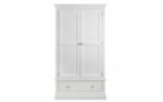 julian bowen Clermont 2 Door 1 Drawer Wardrobe-15297