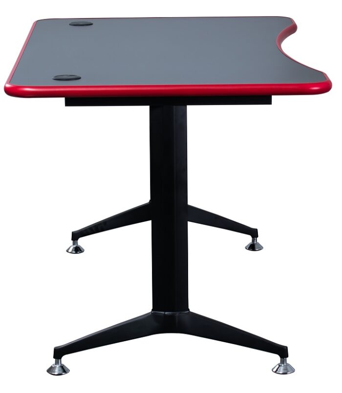 OI Gaming Desk 1400mm Black with Red Edge-15604