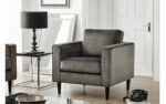 julian bowen Hayward Velvet Armchair-16103