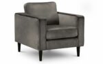 julian bowen Hayward Velvet Armchair-0