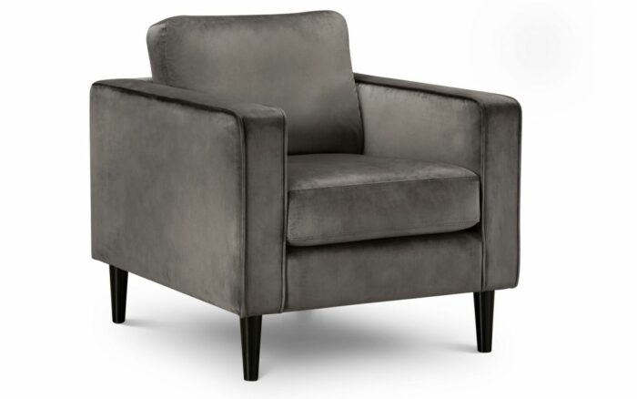 julian bowen Hayward Velvet Armchair-0