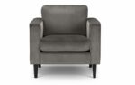 julian bowen Hayward Velvet Armchair-16100