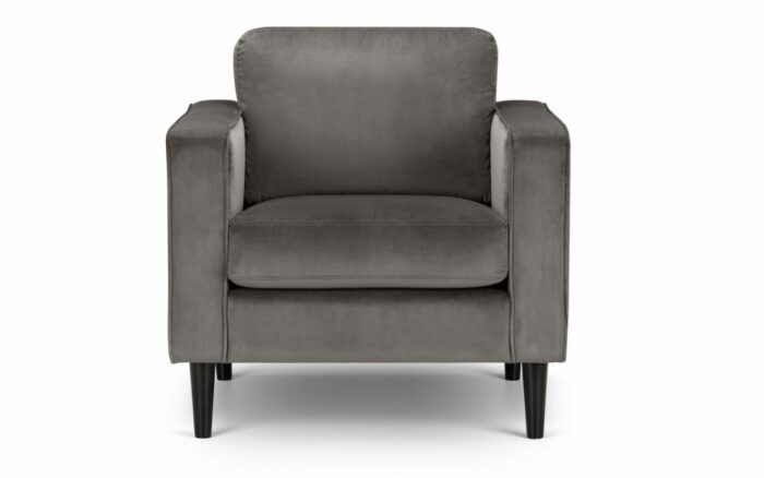 julian bowen Hayward Velvet Armchair-16100