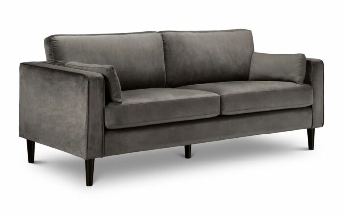 julian bowen Hayward Velvet 3 Seater Sofa-0