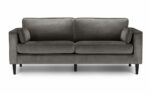 julian bowen Hayward Velvet 3 Seater Sofa-16108