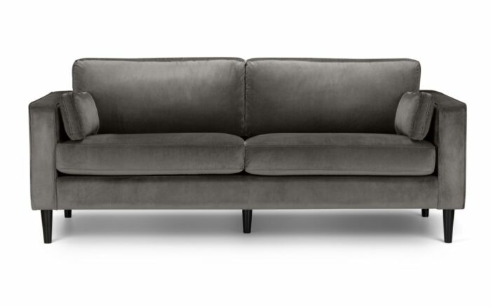 julian bowen Hayward Velvet 3 Seater Sofa-16108