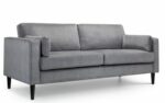 julian bowen Hayward Velvet 3 Seater Sofa-25530
