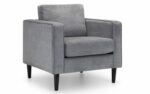 julian bowen Hayward Velvet Armchair-25526