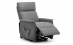 julian bowen Helena Rise & Recliner - Charcoal Fabric-0