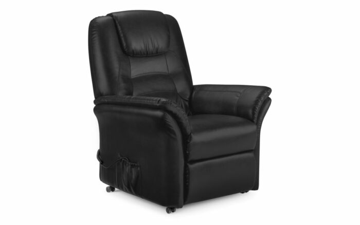 julian bowen Riva Rise & Recline Chair - Black-0