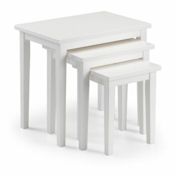 julian bowen Cleo Nest of Tables - White-0