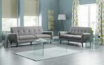 julian bowen Amalfi Bent Glass Coffee Table-16132