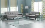 juilan bowen Amalfi Bent Glass Console Table-16134