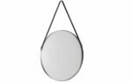 julian bowen Opera Round Pewter Mirror-0