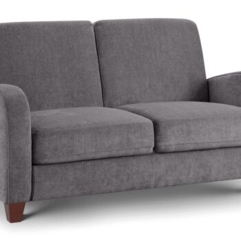 julian bowen Vivo 2 Seater Sofa in Dusk Grey Chenille-0