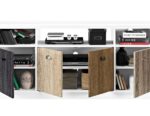 Dorel Mercer TV Console with Multicolored Door for TVs up to 60” -16462