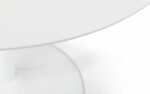 julian bowen Blanco Round Table - White-16156