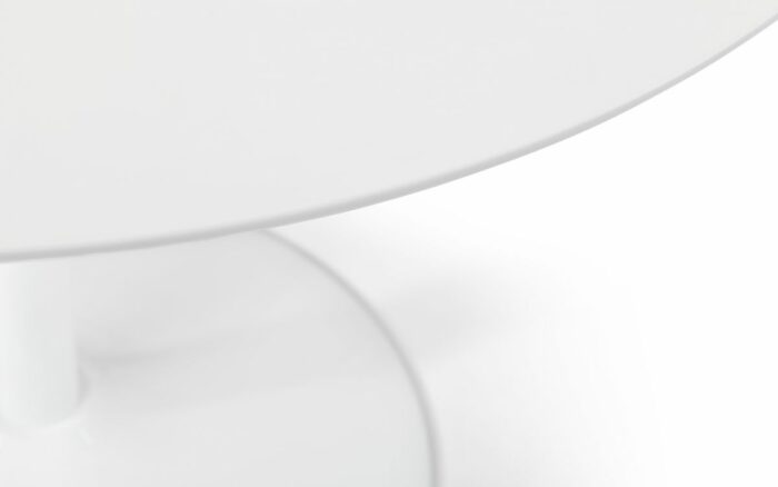 julian bowen Blanco Round Table - White-16156