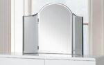 julian bowen Canto Curved Dressing Table Mirror-0