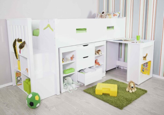 Flair Charlie Mid Sleeper with Storage-16231