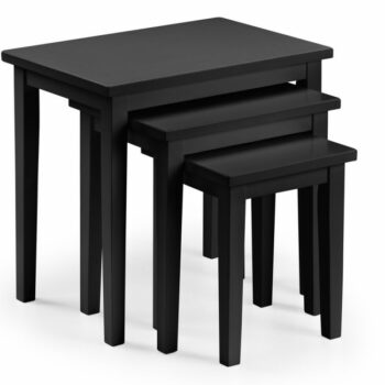julian bowen Cleo Nest of Tables - Black-0
