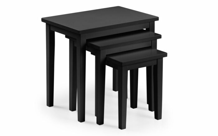 julian bowen Cleo Nest of Tables - Black-0