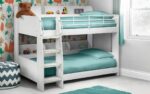 julian bowen wooden Domino Bunk Bed white-0