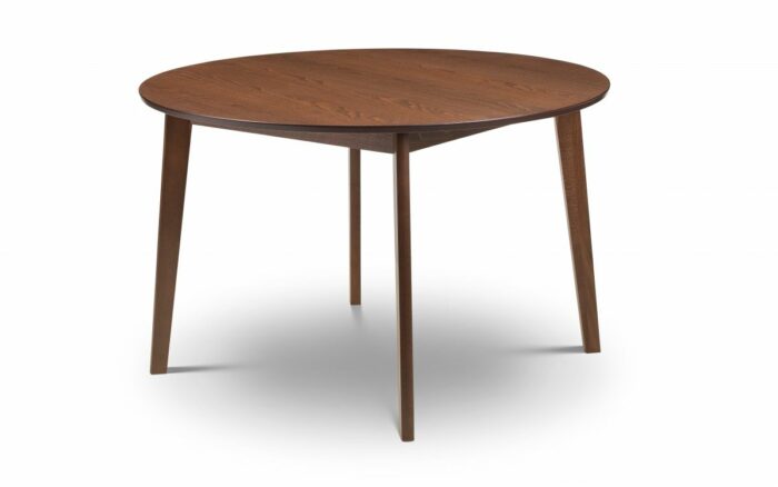 julian bowen Farringdon Circular Dining Table walnut-16243