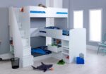 Flair Oscar Triple Bunk Bed with Storage-16829