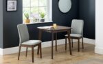 julian bowen Lennox Square Dining Table walnut-16287