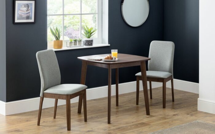 julian bowen Lennox Square Dining Table walnut-16287