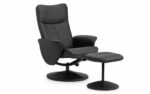julian bowen Lugano Recliner & Stool-0