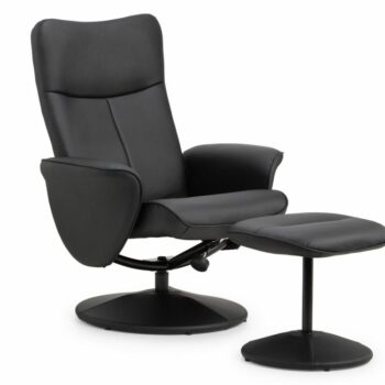 julian bowen Lugano Recliner & Stool-0