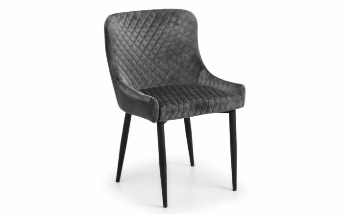 julian bowen Luxe Velvet Dining Chair-16300