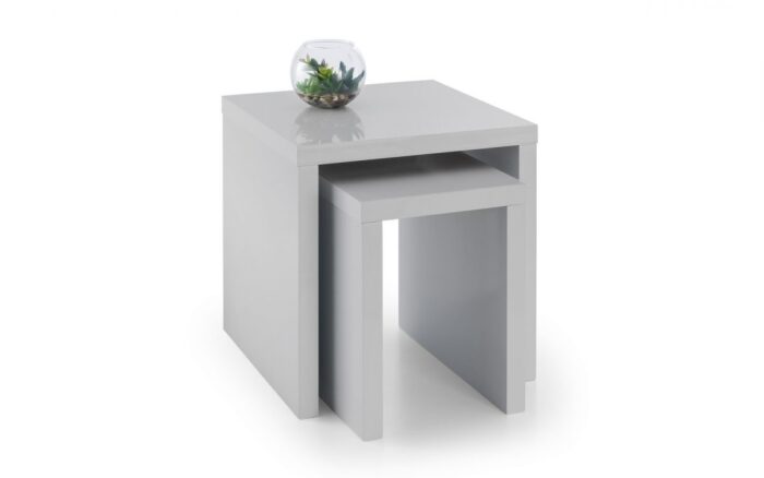 julian bowen Metro High Gloss Nest of Tables-16325