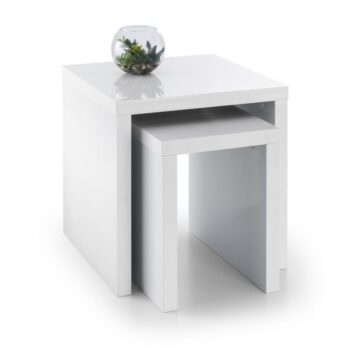julian bowen Metro High Gloss Nest of Tables-0