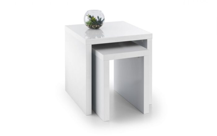julian bowen Metro High Gloss Nest of Tables-0